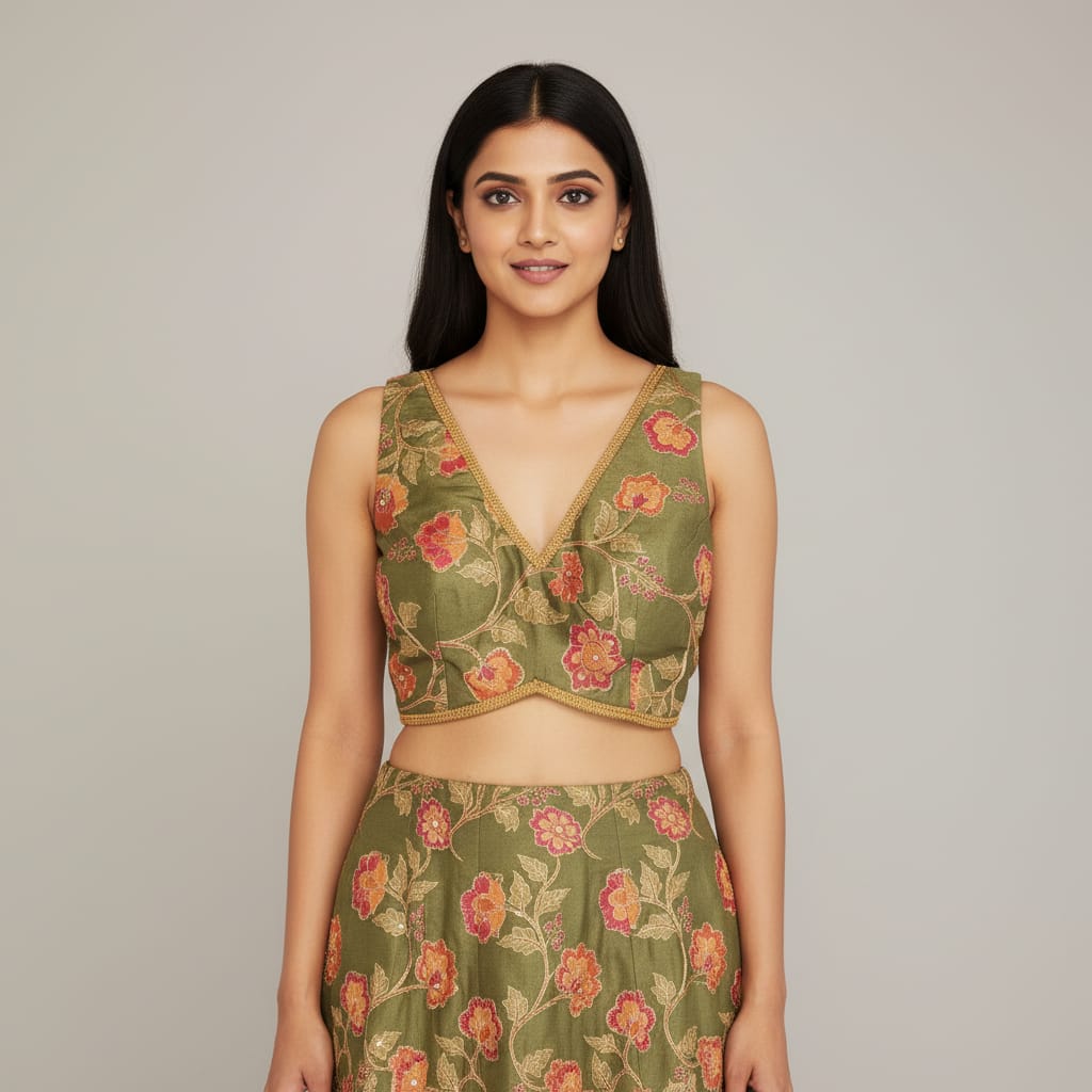 Premium Floral Blouse