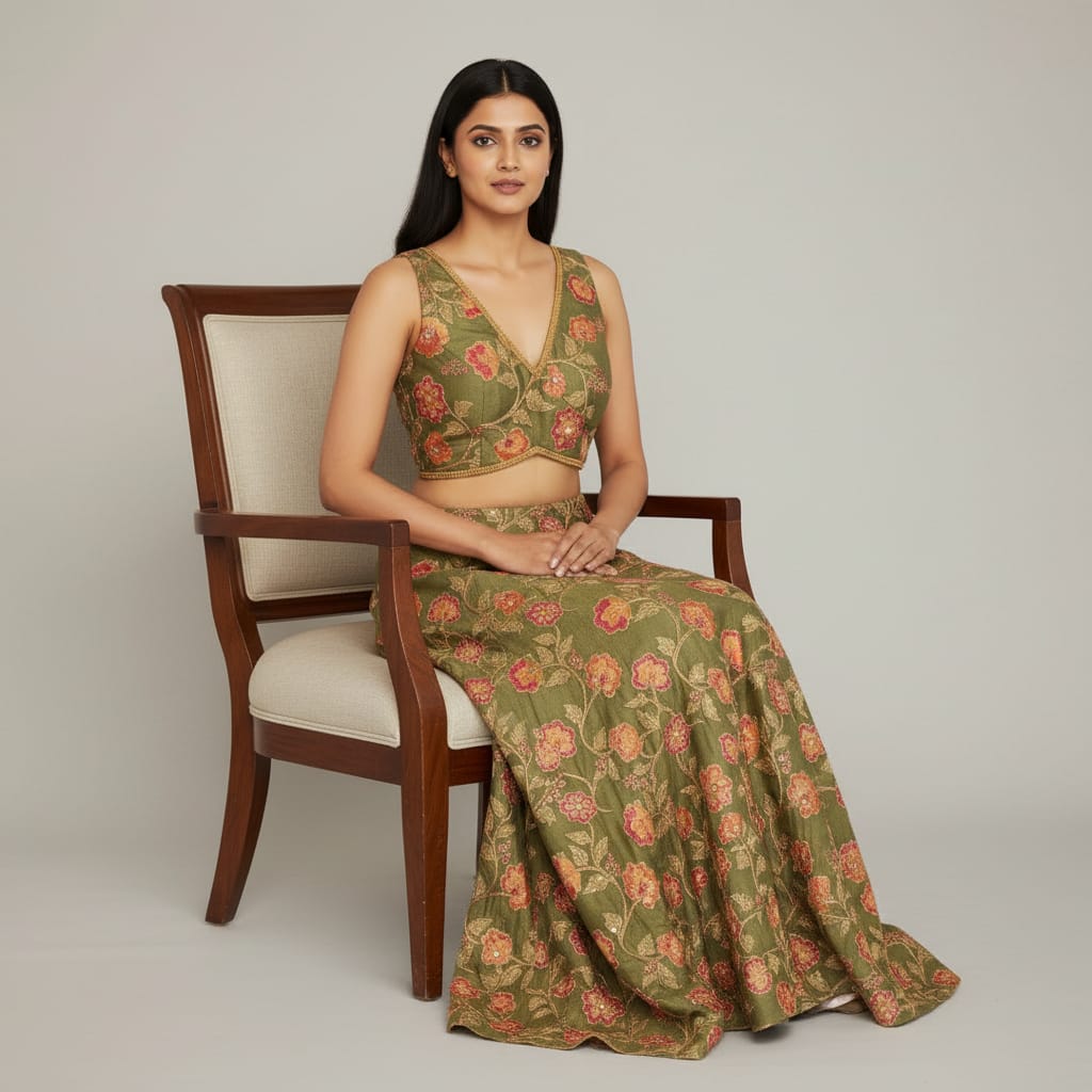 Premium Floral Blouse