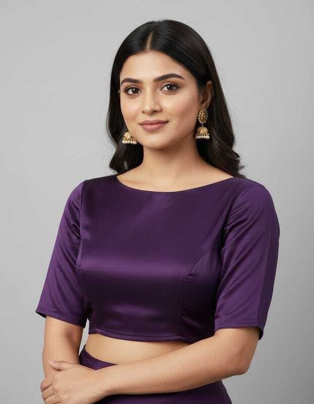 Basic Boat Neck Blouse