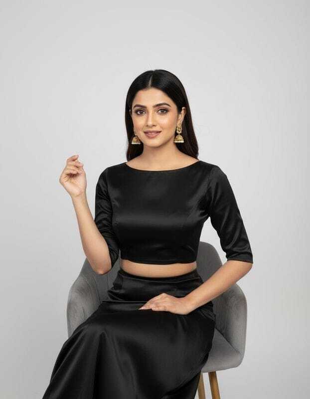 Basic Boat Neck Blouse