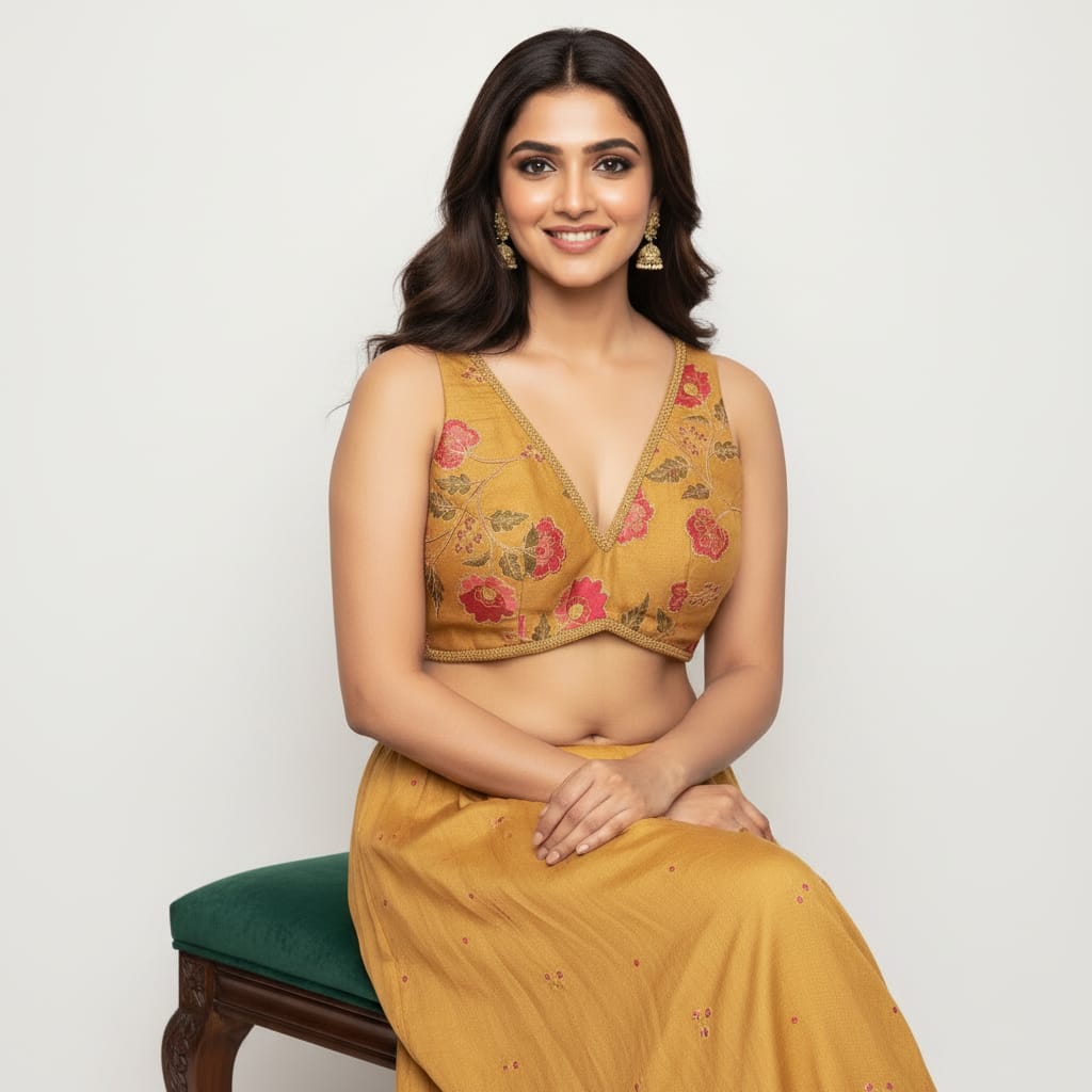 Premium Floral Blouse